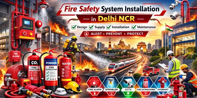 Fire Safety System Installation in Delhi NCR