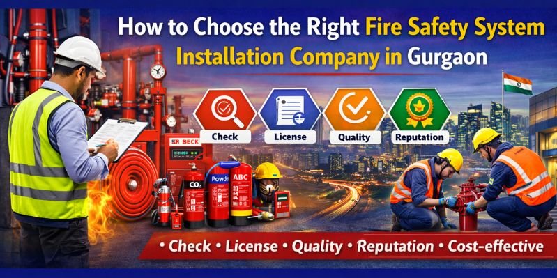 Fire Safety System Installation Company in Gurgaon