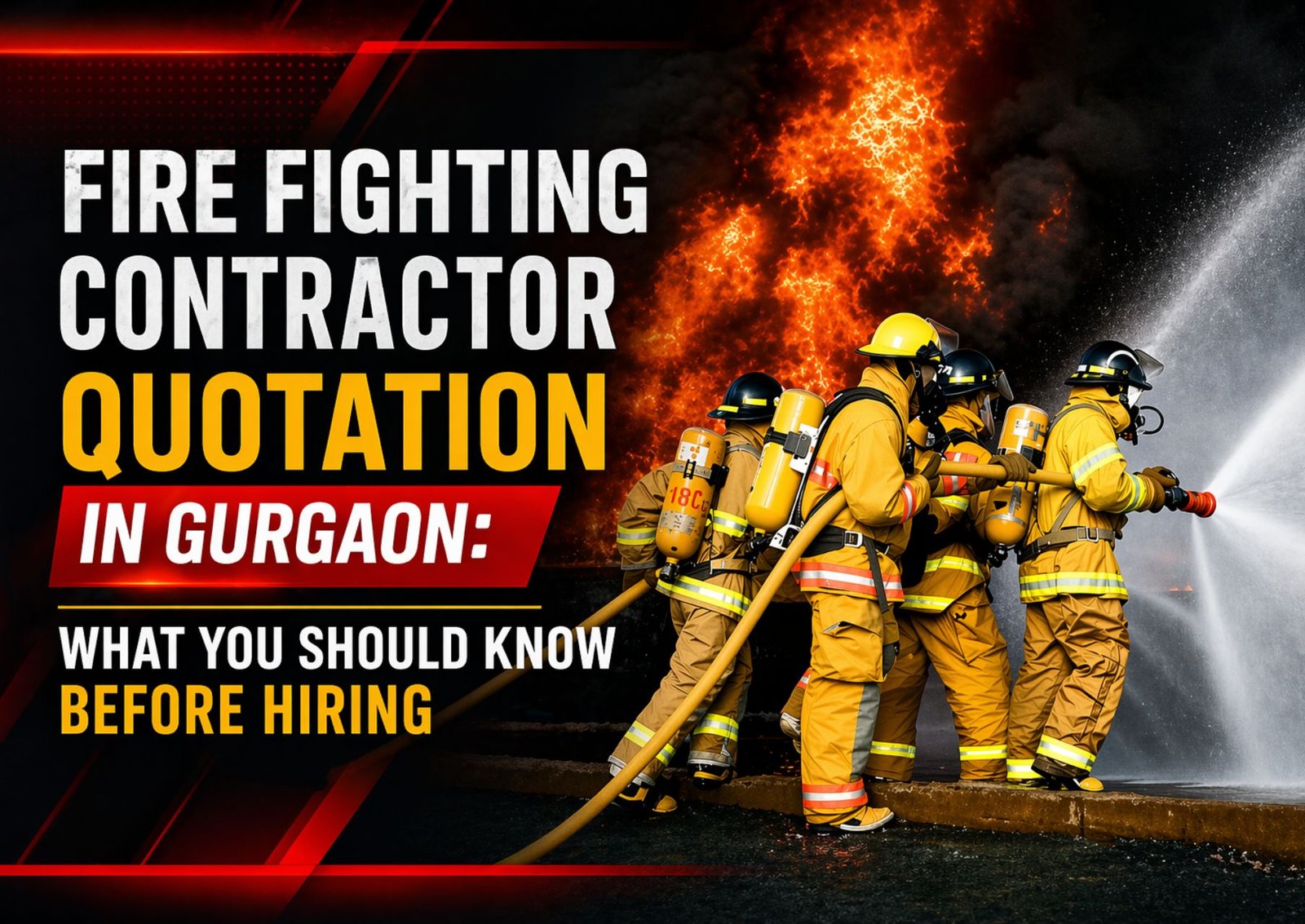 Fire Fighting Contractor Quotation in Gurgaon