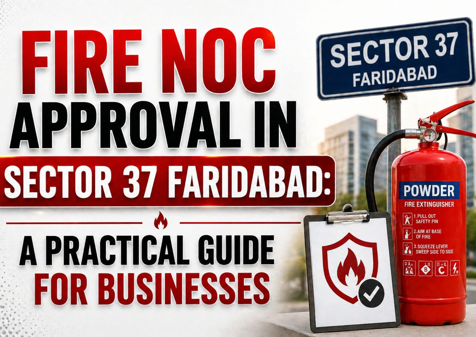 Fire NOC Approval in Sector 37 Faridabad