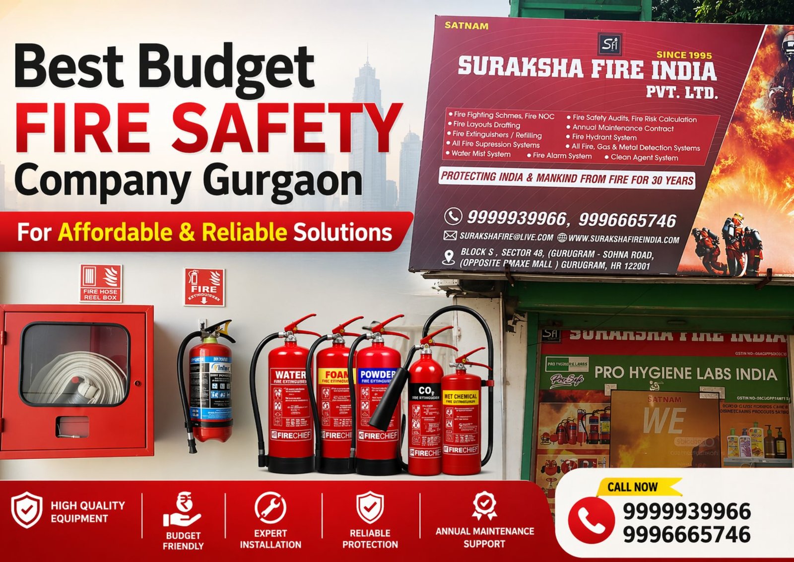 best budget fire safety company gurgaon