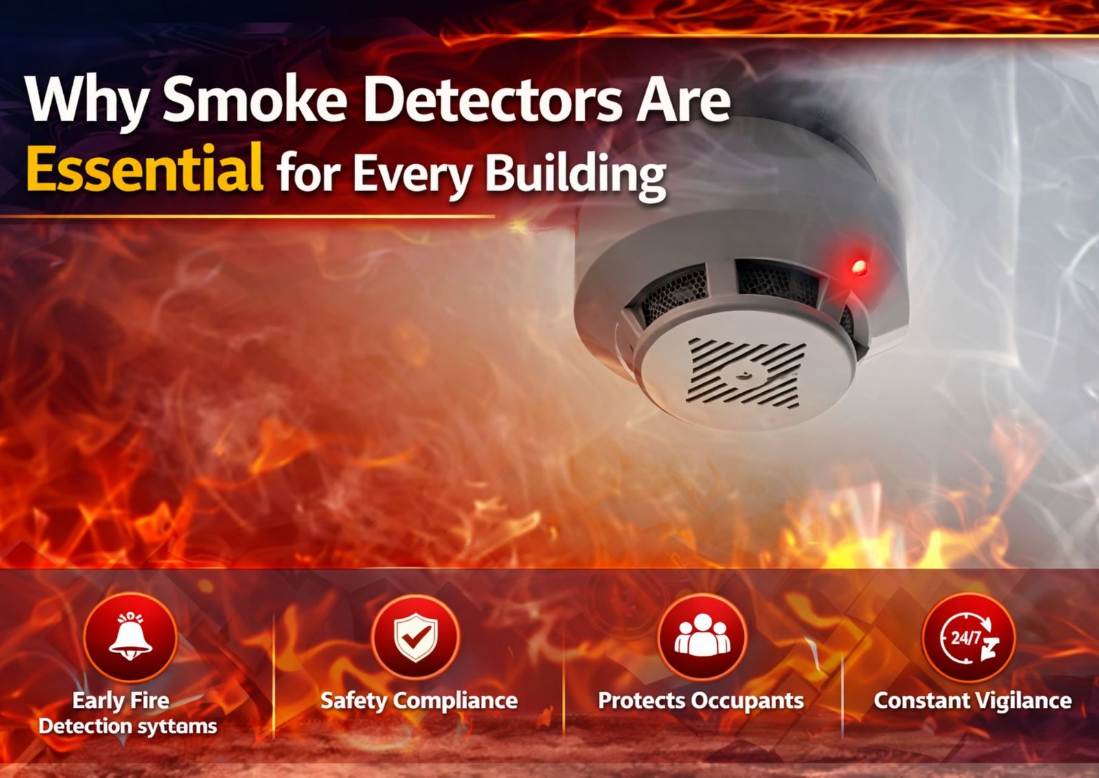 best smoke detector installation solutions in gurgaon