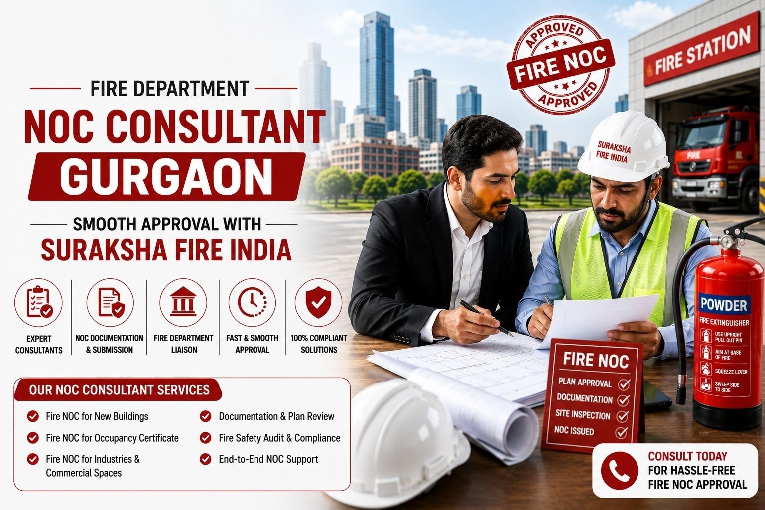 Fire Department NOC Consultant Gurgaon