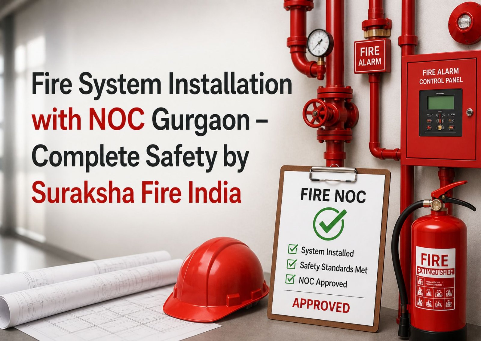fire system installation with NOC Gurgaon