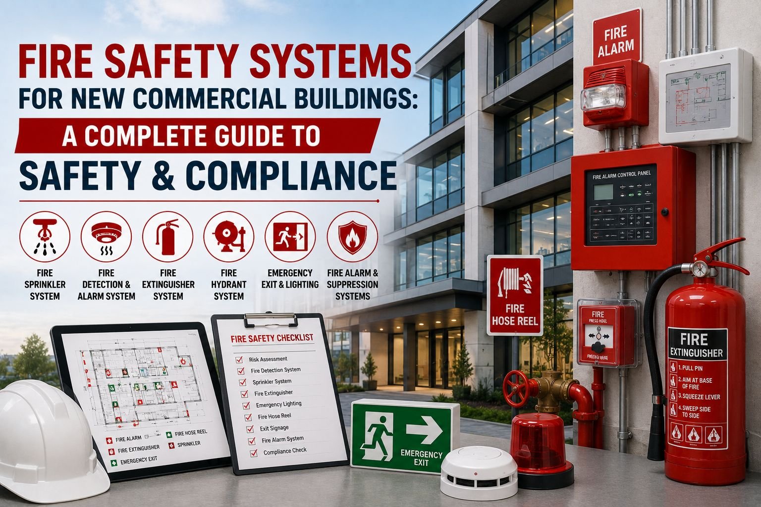 Fire Safety Systems for New Commercial Buildings