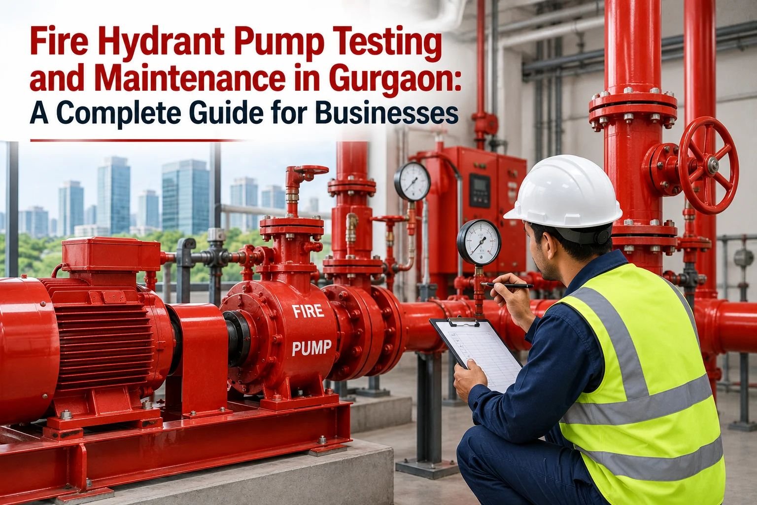 Fire Hydrant Pump Testing and Maintenance in Gurgaon